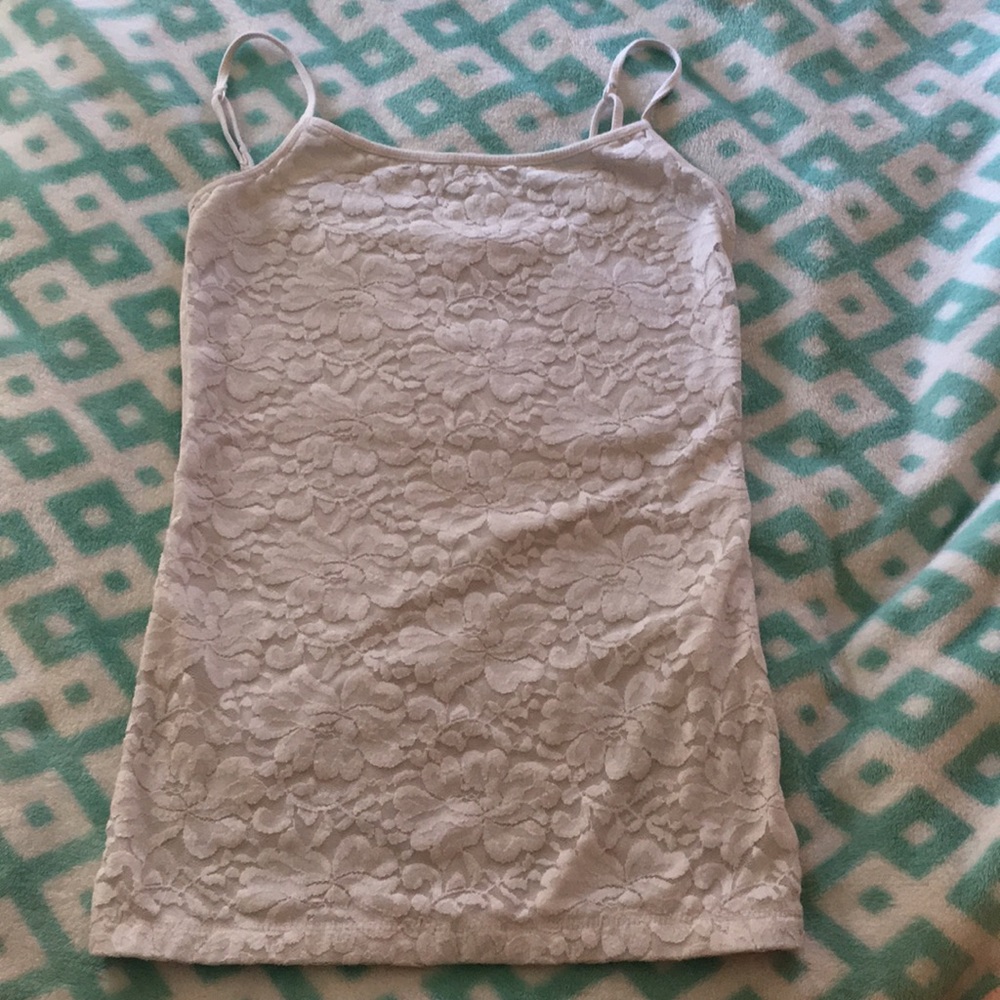 White tank top
